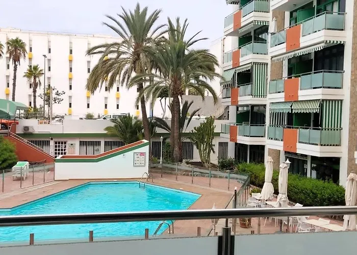 Dalius - With Pool Near The Dunes Of Maspalomas Appartement